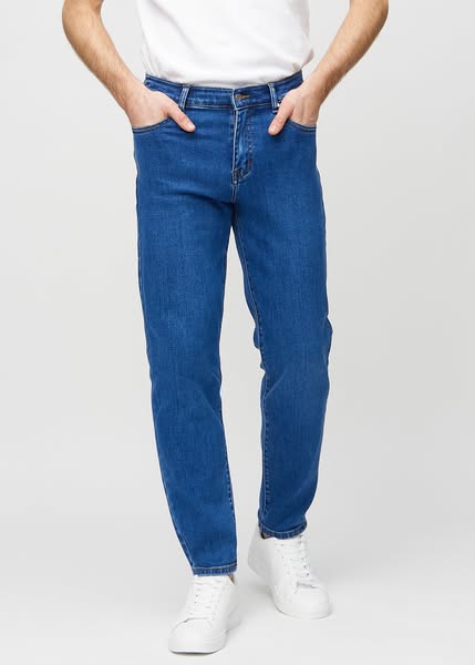 Oceans™ Regular Denim Jeans - Dark Blue - Men | Perfect Jeans - 3XS-5XL - Stretch Denim
