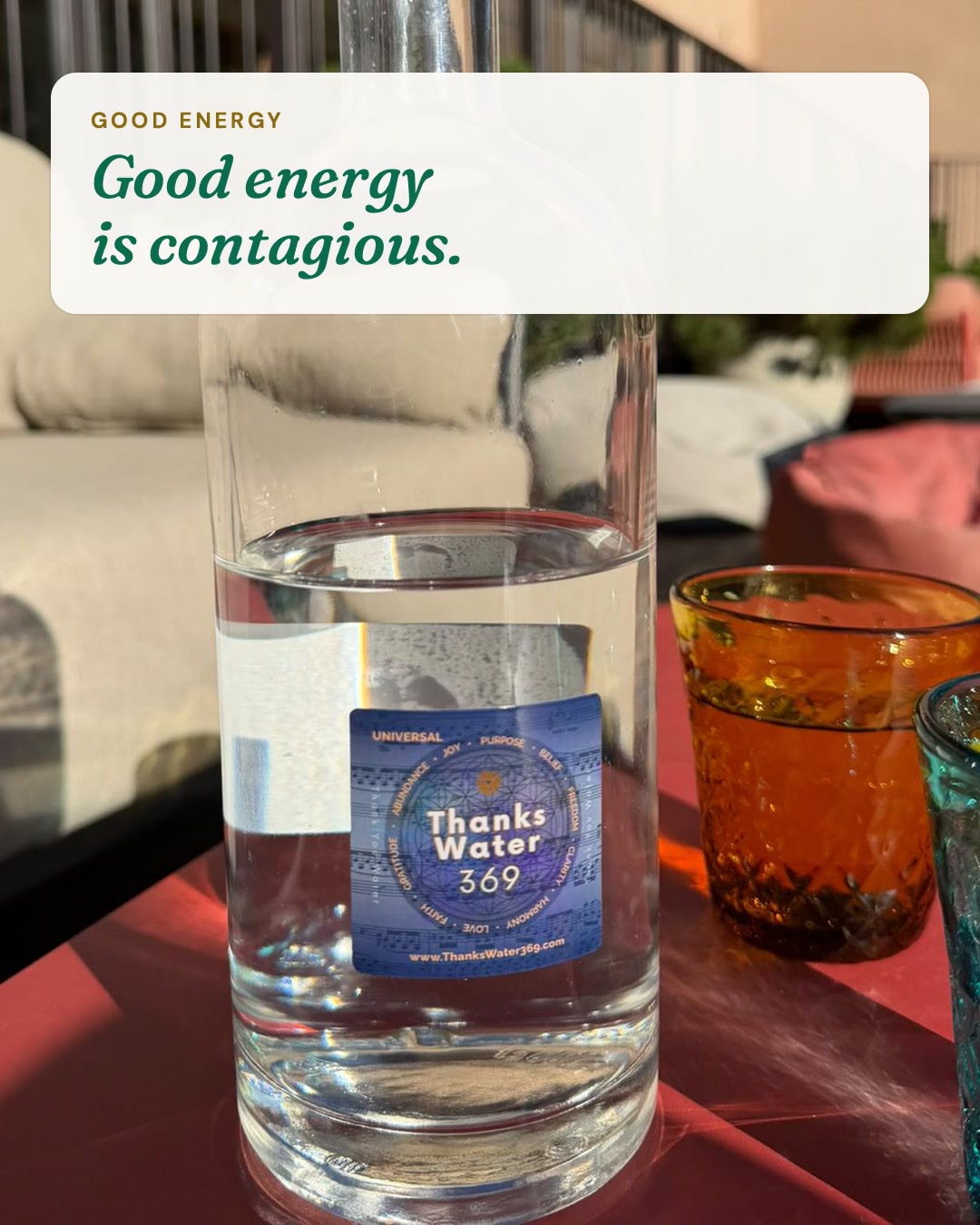 Bring good energy to every table