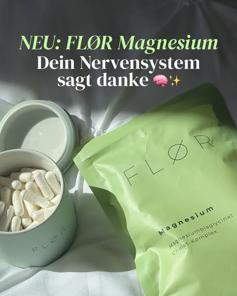 Neu: FLØR Magnesium ist da!
