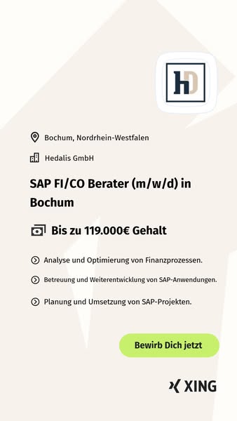 Nur wenige Klicks zum neuen Job