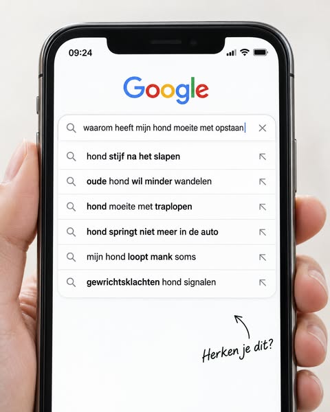 Mijn Hond Kan Weer Achter Z'n Bal Aan Rennen