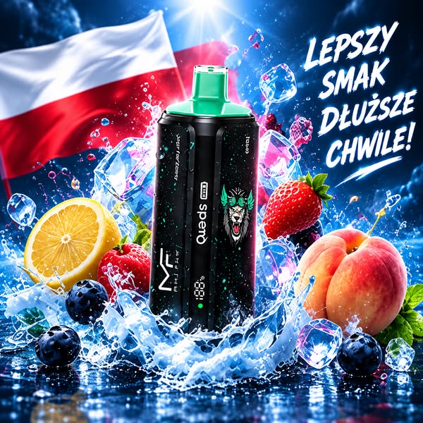 Mist Flow: Nowy produkt o dużej pojemności 120K, oferujący cztery smaki w jednym produkcie.