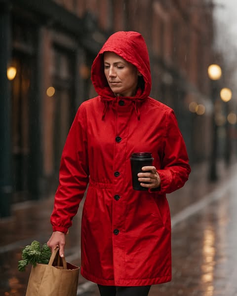 She Gave Up Her Umbrella
