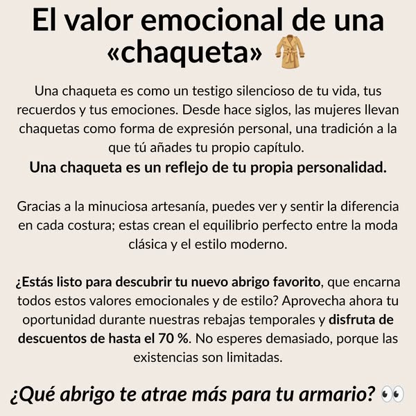20 años, Hasta -70%