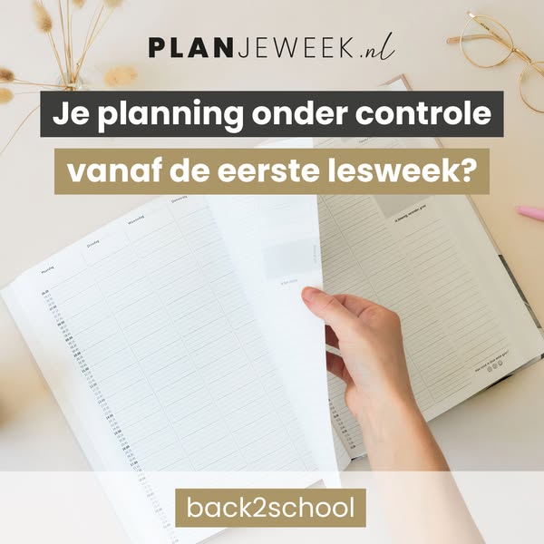 Studiechaos? Deze planner geeft je rust & overzicht.