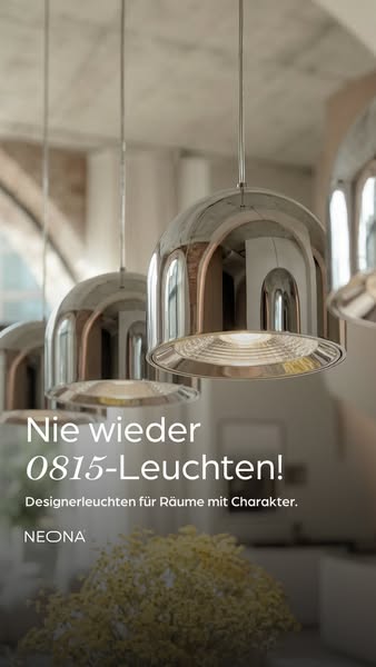 Bis zu 35% auf einzigartige moderne Leuchten
