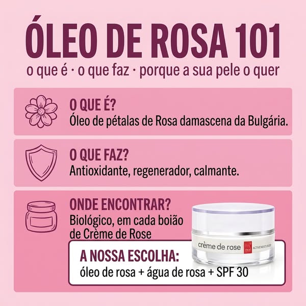 O que faz realmente o óleo de rosa