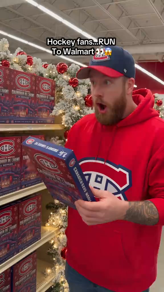 Montreal Hockey Player Figurine Advent Calendar – 24 Days of Christmas Surprises for Hockey Fans