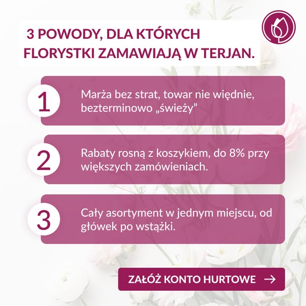 Ponad 1000 realistycznych wzorów kwiatów