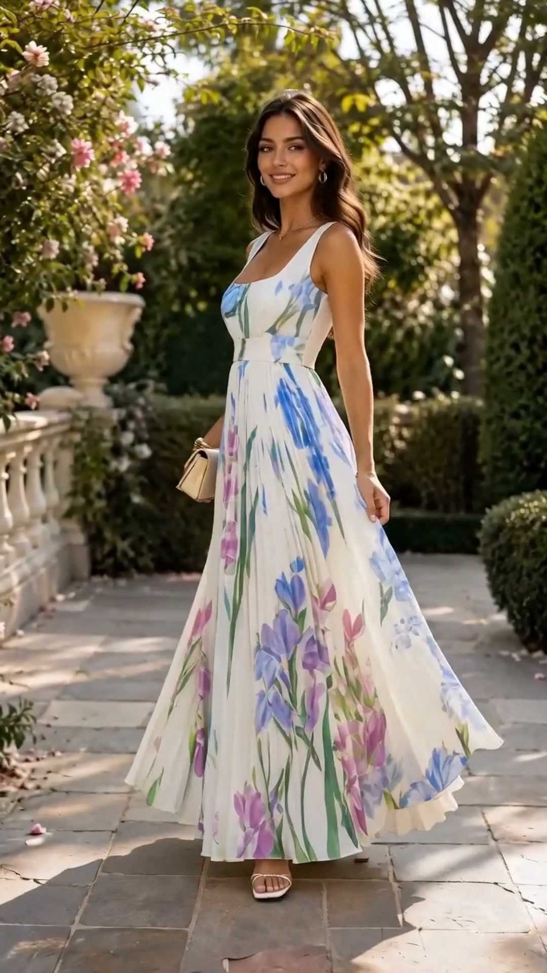 Iris Garden Maxi Dress