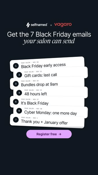 Free Black Friday Webinar for Salons