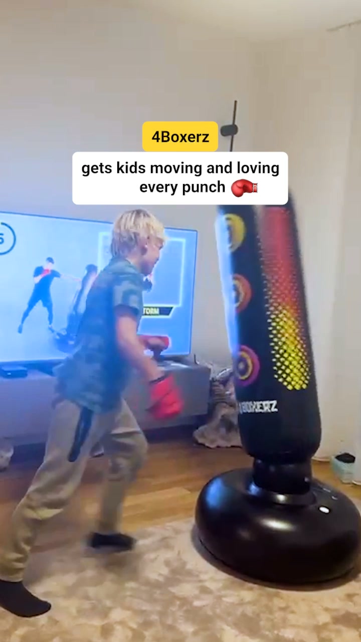 Less screen time. More punch time.
