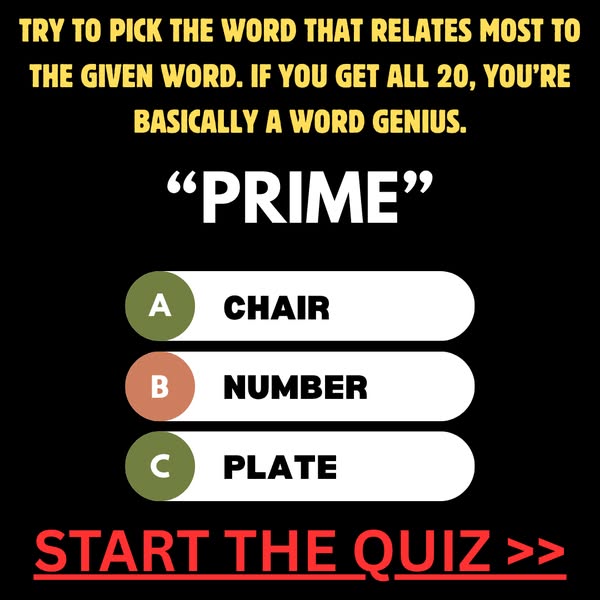 Can You Solve the Word Association Challenge?