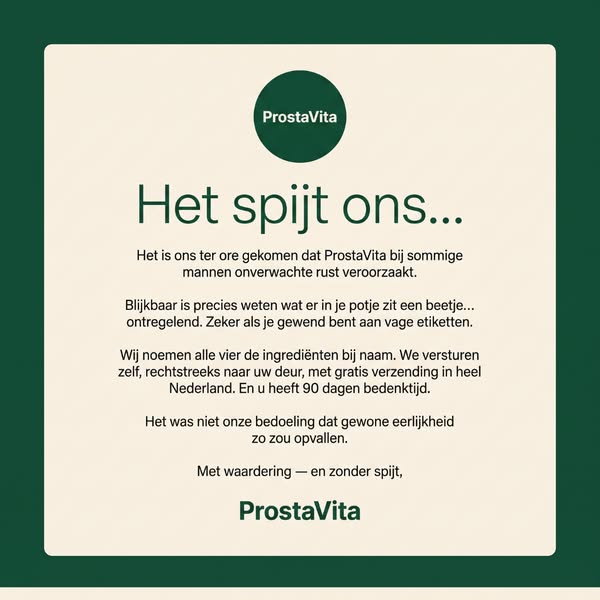 VIJF KEER PER NACHT PLASSEN?