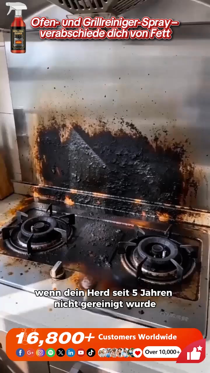 Ofen- und Grillreinigungsspray