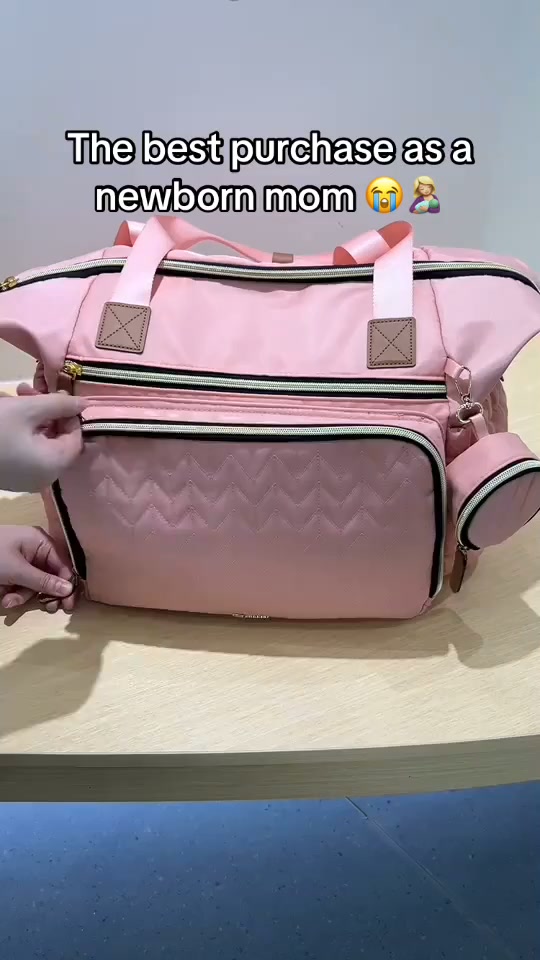 The last diaper bag you'll ever buy.