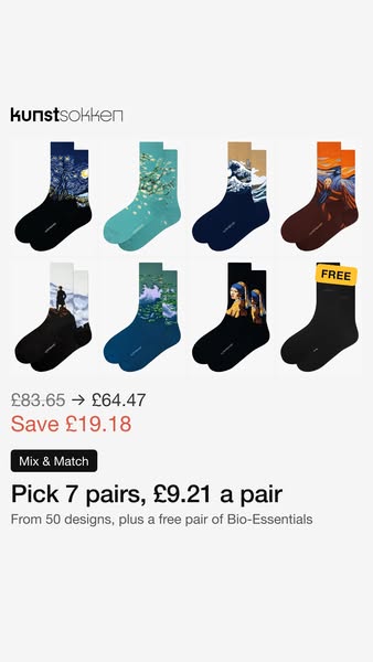 Pick 7 pairs, £9.21 a pair