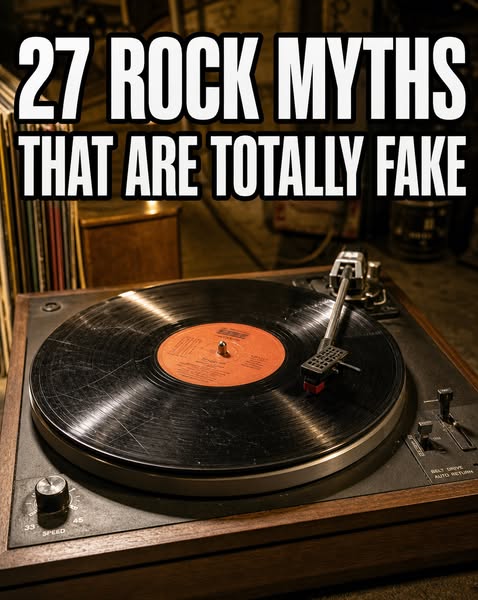27 Rock Myths You Always Believed Were Actually True
