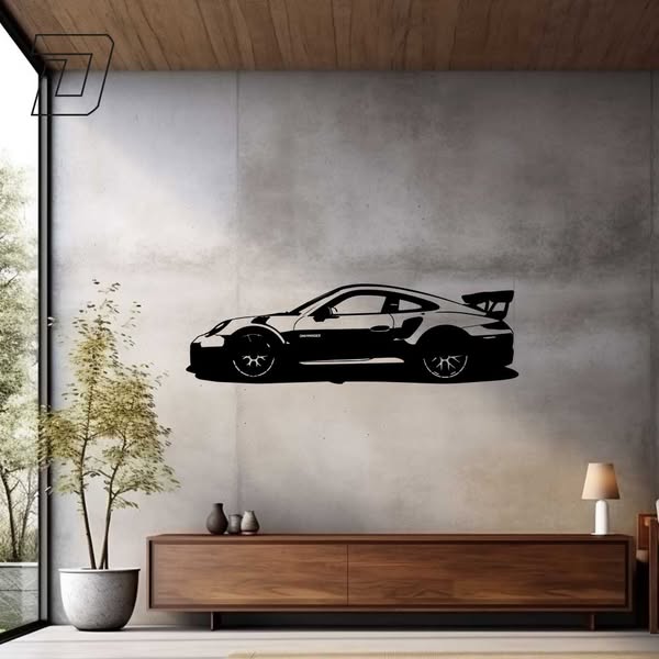 Dein Porsche. Deine Wand.