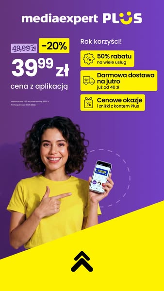 Konto Plus za 39,99 zł z aplikacją