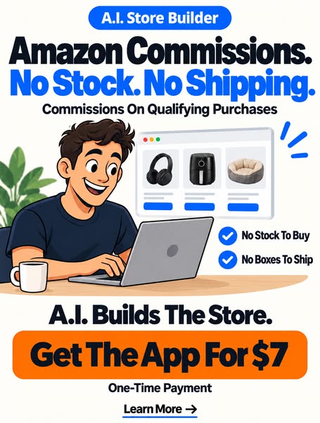 Start An Amazon Affiliate Store For $7