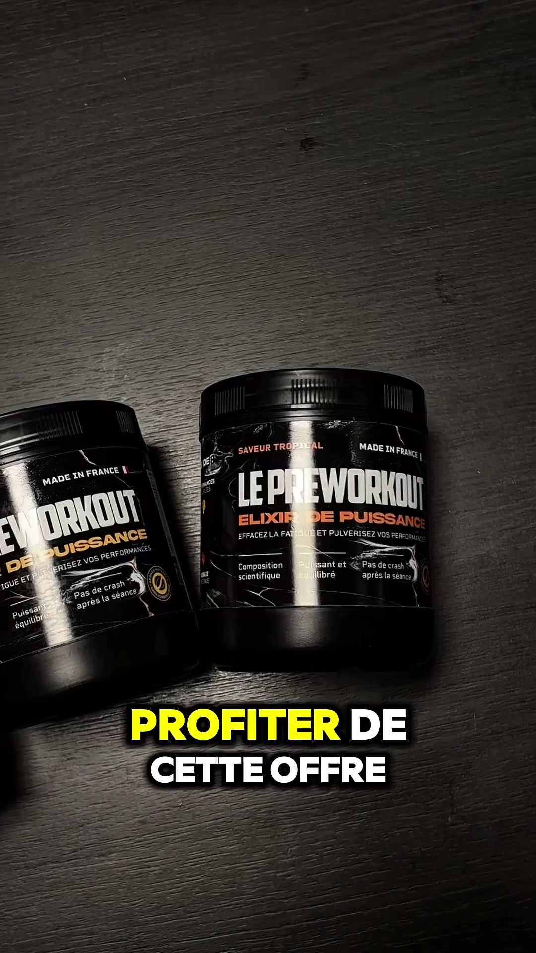 LE MEILLEUR PRÉ-WORKOUT FRANÇAIS