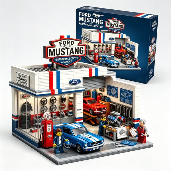 Every Gearhead's Dream Setup! Build Your Own Retro Muscle Car Garage
