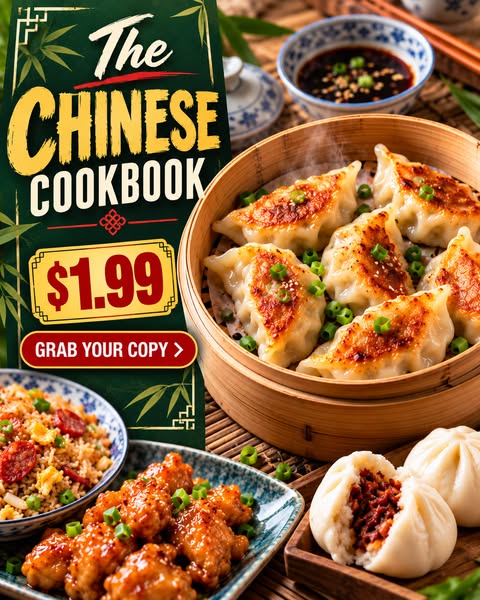 Chinese Cookbook — Only $1.99