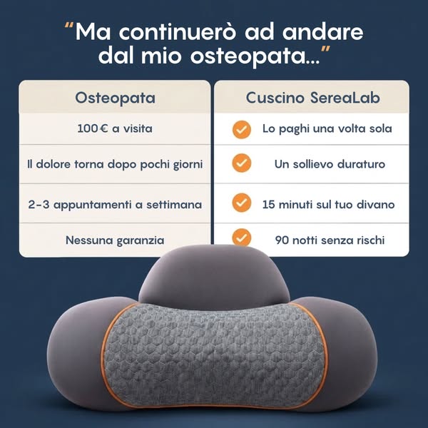 Sollievo dal dolore cervicale
