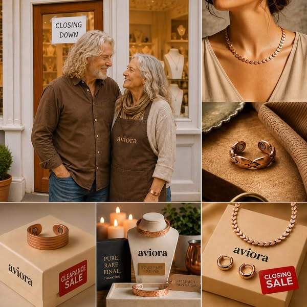 99.9% Pure Copper Jewelry