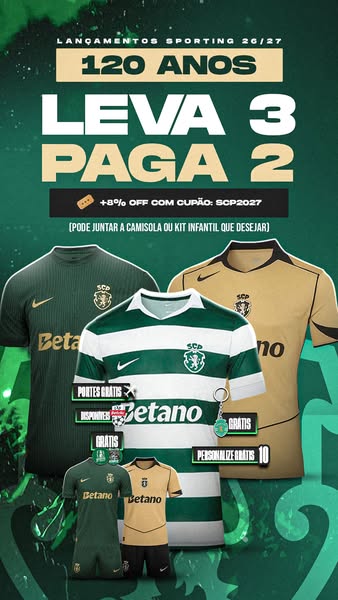 +8% DESCONTO, usa o CUPÃO SCP2027