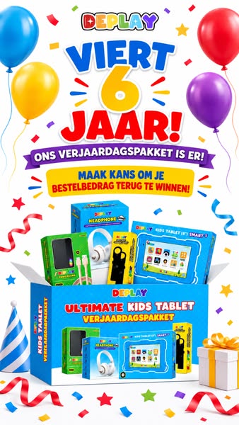 6 jaar DEPLAY: pakket €410 €229,99