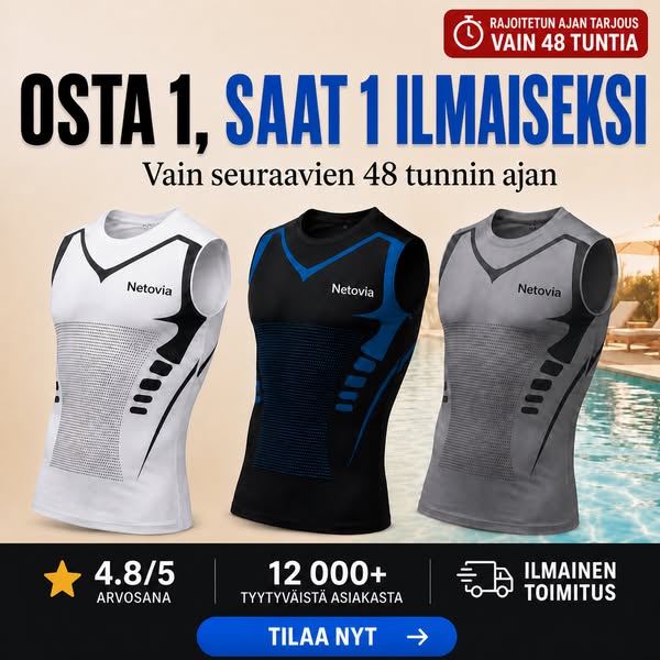 Oletko yli 40-vuotias etkä pääse eroon kaljamahasta? Kokeile tätä