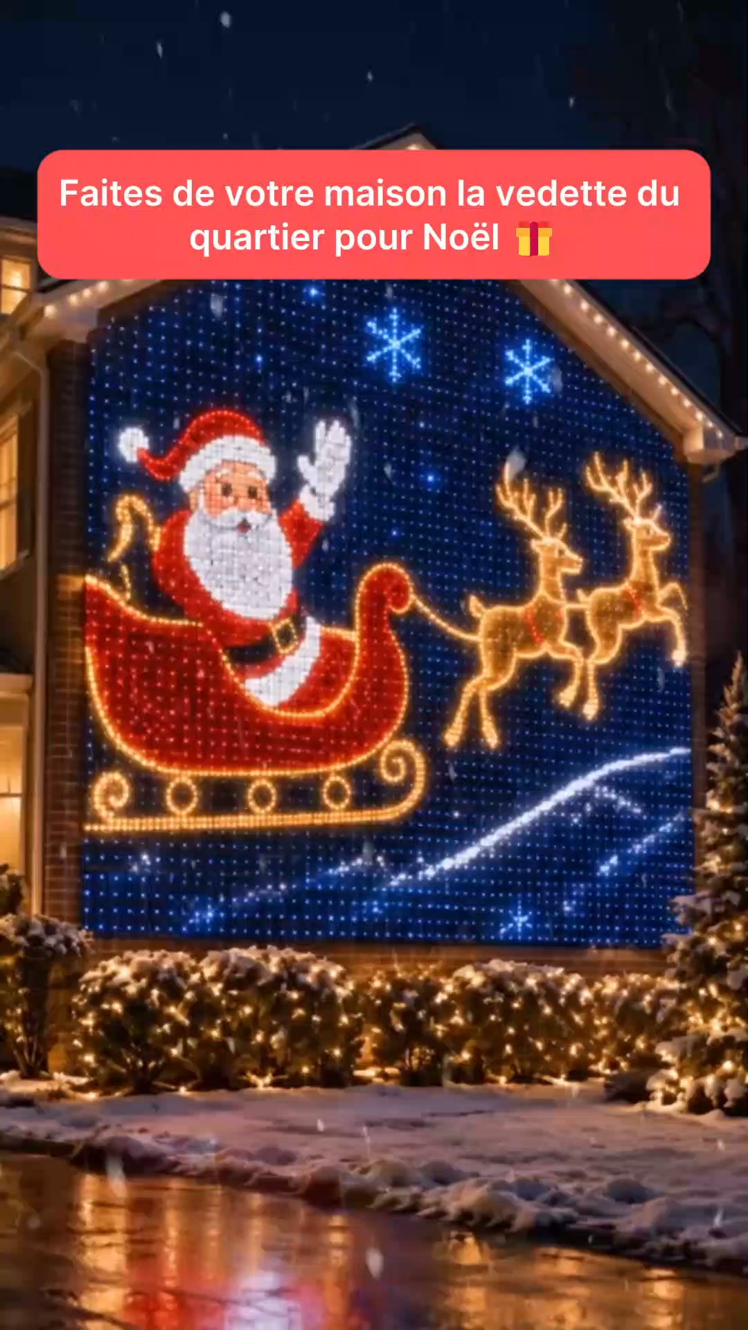 Livraison gratuiteÉclairage de Noël LED programmable pour votre intérieur et appliques murales LED intelligentes pour l'extérieur – l
