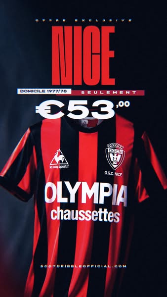 OGC NICE 1977/78 — PAYEZ 2, RECEVEZ LE 3ᵉ GRATUIT