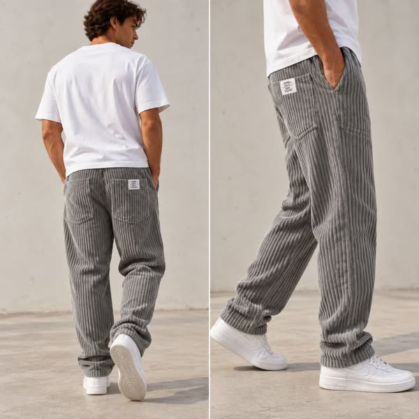 Upptäck Viggo här https://five-leaves.com/products/varel-pantaloni-da-uomo-in-velluto-a-coste-con-vita-elasticizzata-1