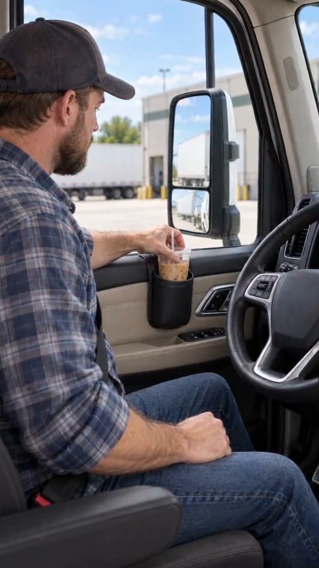 A Dedicated Coffee Spot for Your Cab