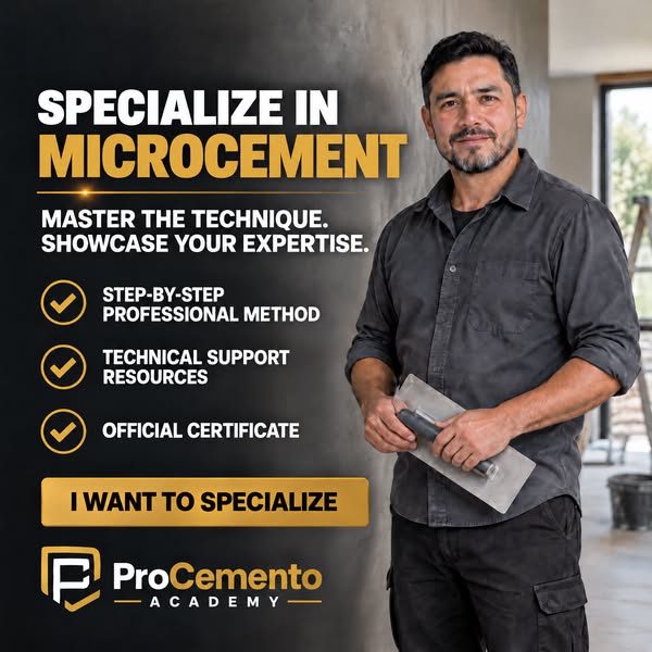 Microcement Course | ProCemento Academy