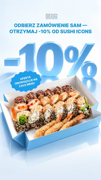 10% na całe menu przy odbiorze osobistym