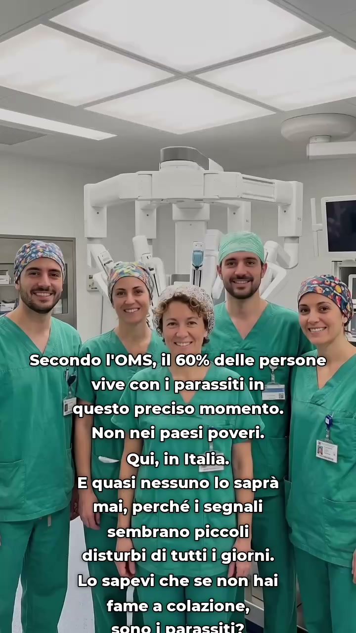 Il 60% delle persone vive con i parassiti. Anche in Italia