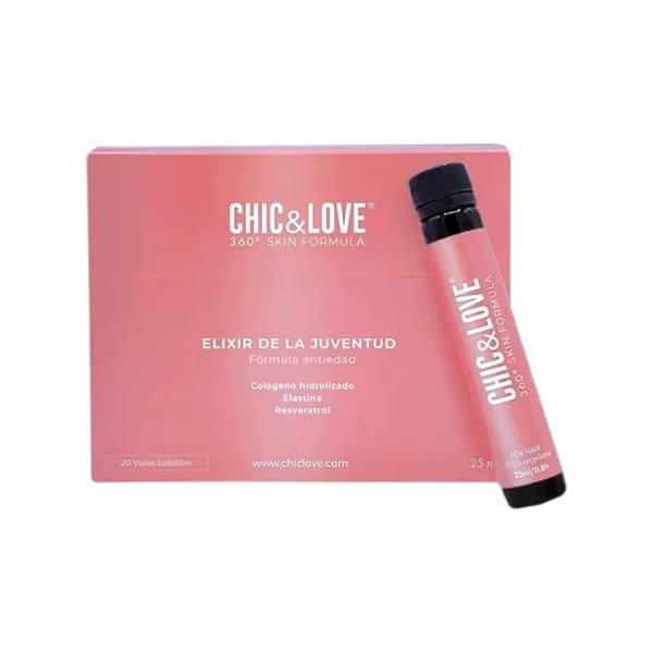 Ampolas da pele Chic&Love - Você sabe qual é o segredo para uma pele jovem, macia e sem rugas? A chave não está apenas nas fibras de colagén