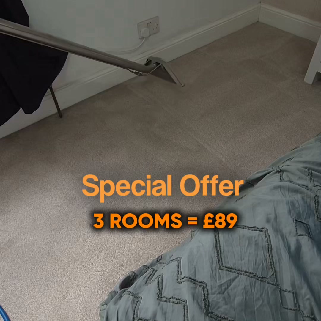 Only £89 for 3 Rooms – August Only!