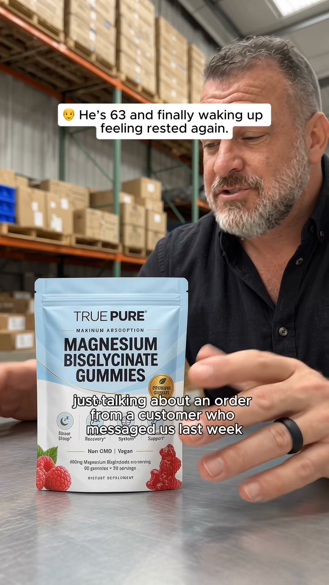 Try TRUE PURE Magnesium Bisglycinate Gummies today.