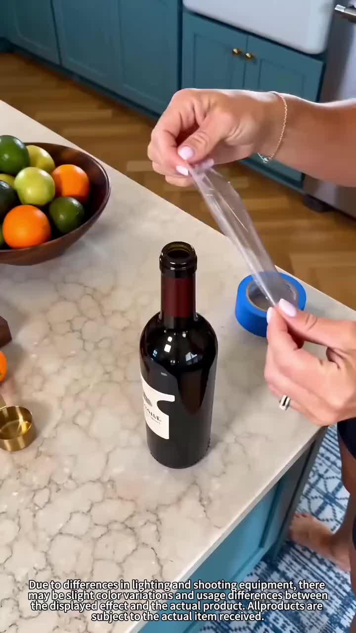 Silicone Sealed Wine, Beer, Champagne Stopper
