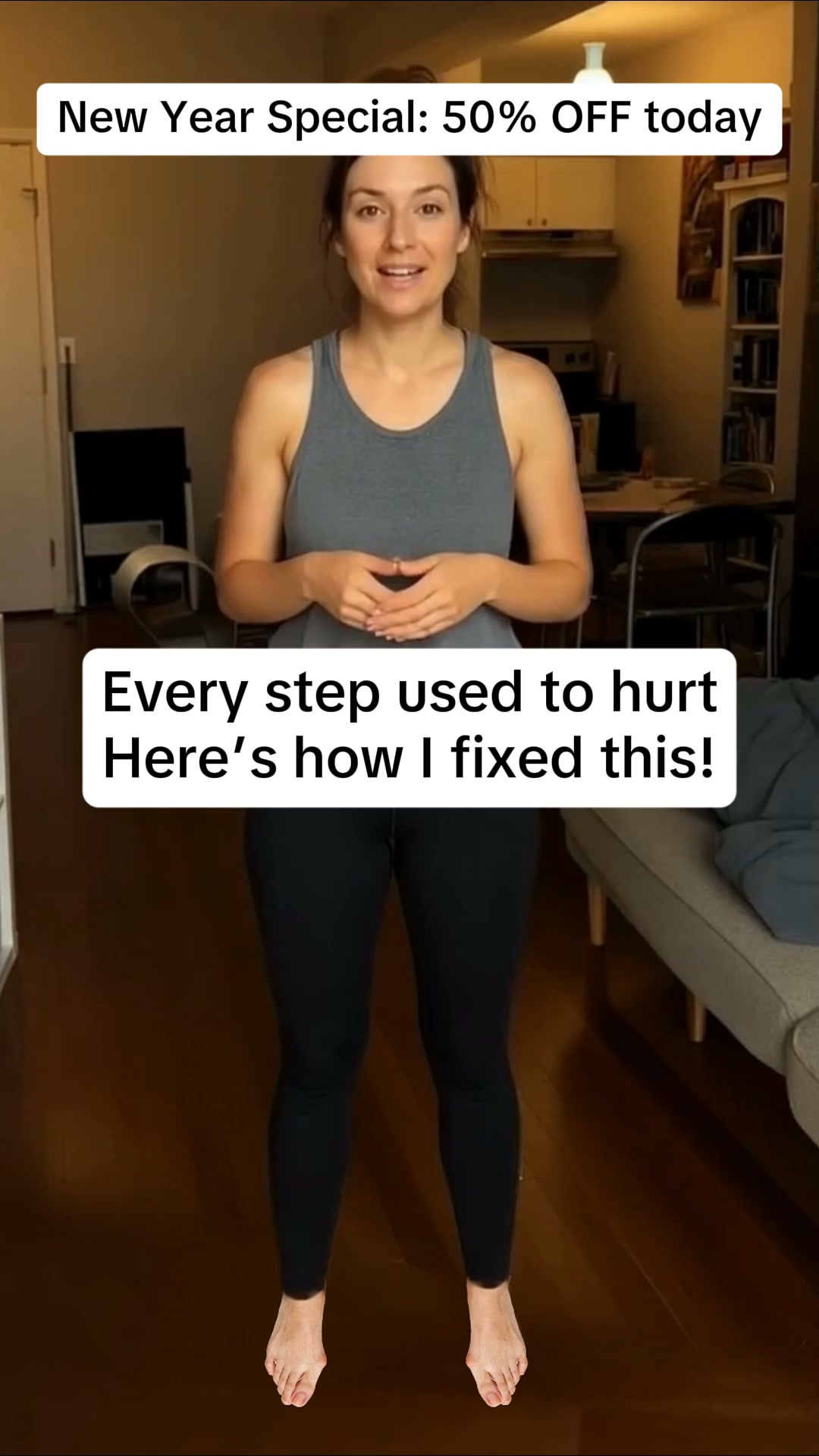 Finally Feel Confident Walking Again — 50% OFF Today