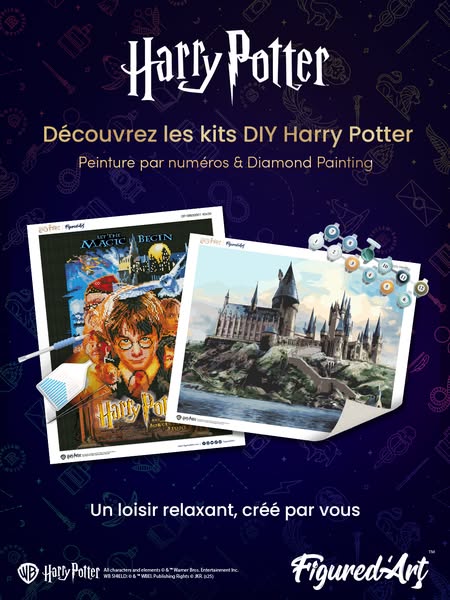 Diamond Painting Harry Potter - Licence Officielle | Figured'Art
