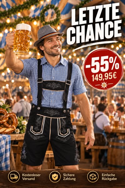 Nur noch wenige Tage – 55% Rabatt