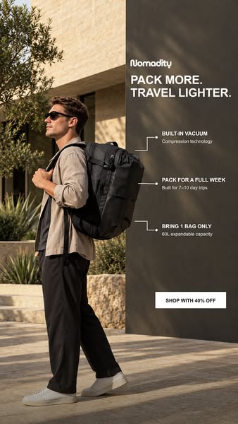 Pack 5X More Without Paying Baggage Fees
