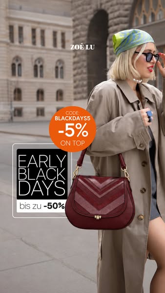 EARLY BLACK SALE Spare bis zu 50%