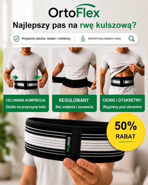 OrtoFlex™ dla lepszego wsparcia lędźwi